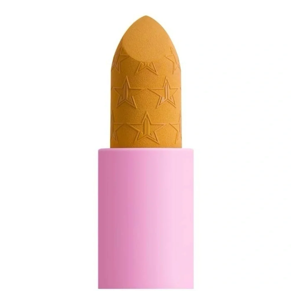 NIB Jeffree Star Velvet Trap Extending the Olive Branch Lipstick Mustard color